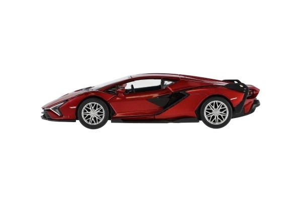 Auto Kinsmart Lamborghini  Sián FKP 37 kov/plast 13cm mix barev