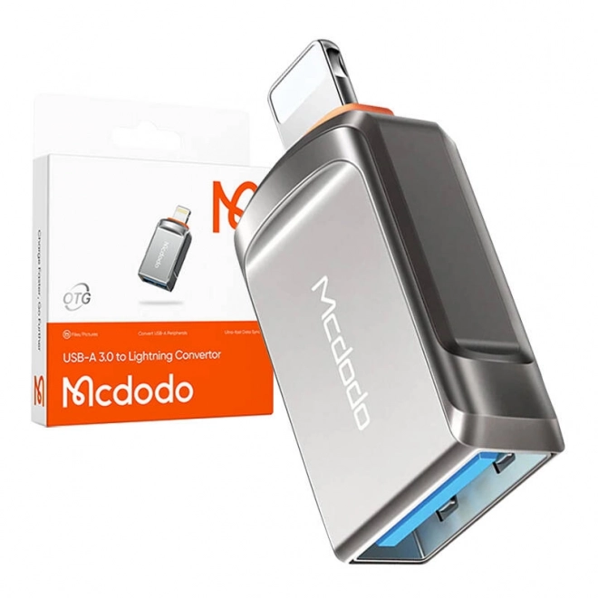 Adaptér USB 3.0 na lightning Mcdodo OT-8600 (černý)