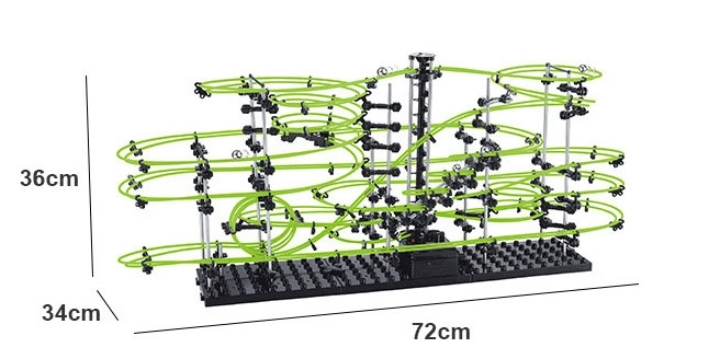 Kuličková dráha SpaceRail svítící ve tmě - Level 4