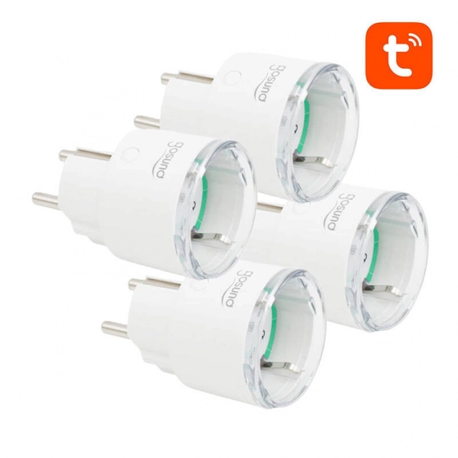 Chytrá zásuvka WiFi Gosund SP111 3680W 16A, Tuya 4-pack