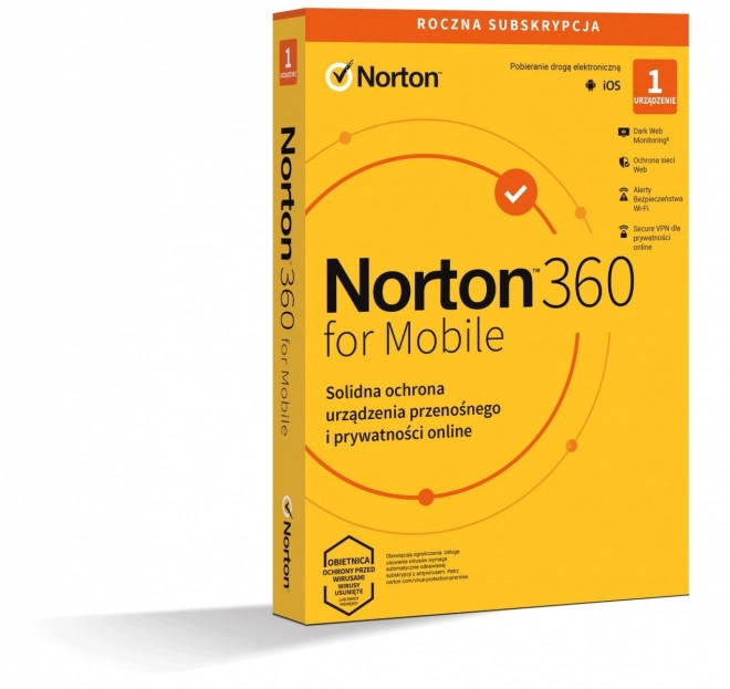 Norton360 Mobile PL 1 uživatel, 1 zařízení, 1 rok 21426915