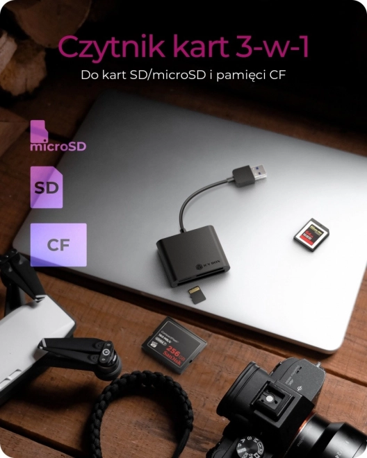 Čtečka karet IB-CR301-U3 USB 3.0