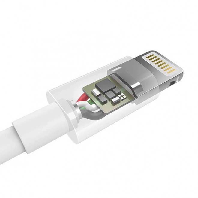 Kabel USB na Lightning Choetech IP0026, MFi,1,2 m (bílý)