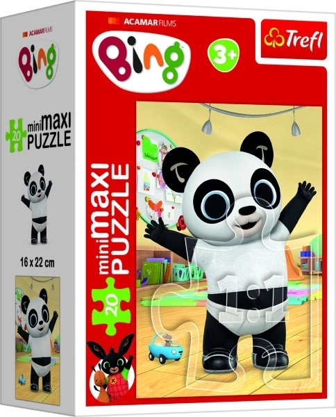 Minipuzzle miniMaxi 20 dílků Bingovi přátelé/Králíček Bing