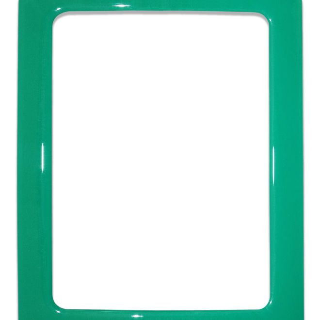 Magnetický samolepicí rámeček velikosti 16,0x11,8 cm - zelený