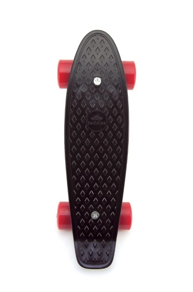 Skateboard - pennyboard 43cm, nosnost 60kg plastové osy – Zelený, žlutá kola