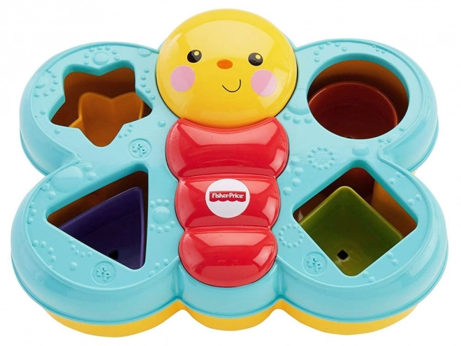 Fisher-Price barevná motýlí třídička kostek