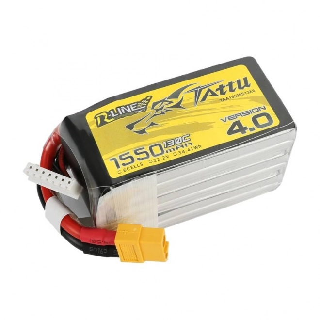 Baterie Tattu R-Line 4.0 1550mAh 22,2V 130C 6S1P XT60