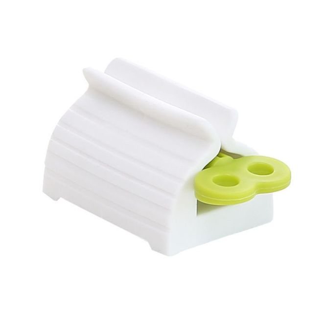 Stlačovač tuby na zubní pastu - zelený