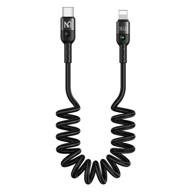 Mcdodo CA-1960 Kabel USB-C na Lightning, 36W, 1,8 m (černý)