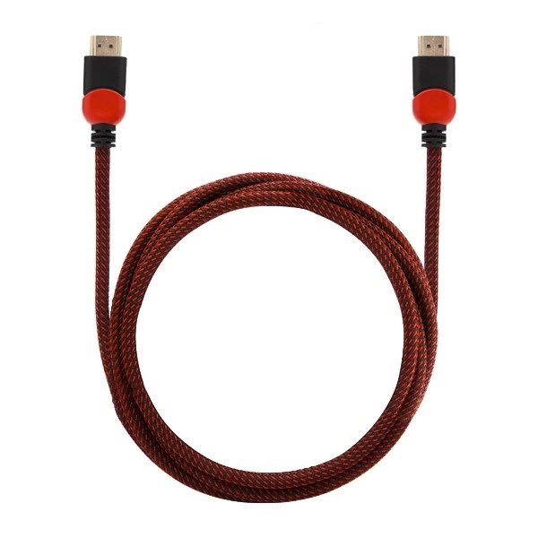 Kabel HDMI 2.0 červený/černý 3 m, GCL-04