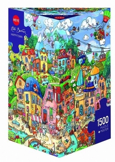 Puzzle Happy City 1500 prvků