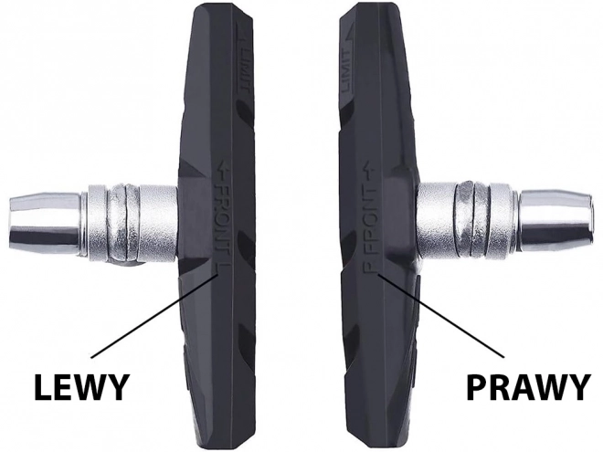 Cyklistické brzdové destičky V-brake