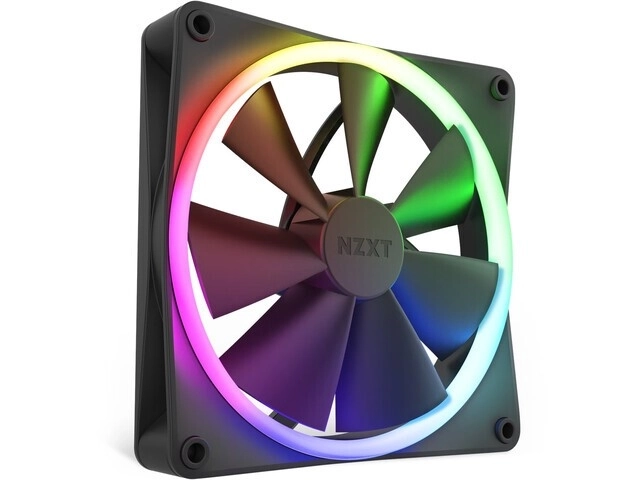 F140 RGB 140mm ventilátor černý