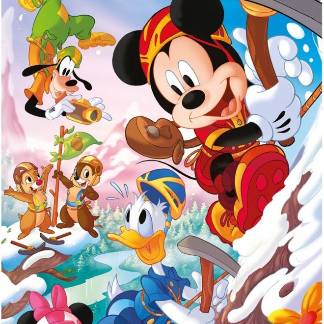 Puzzle Mickey a přátelé 3x48 dílků