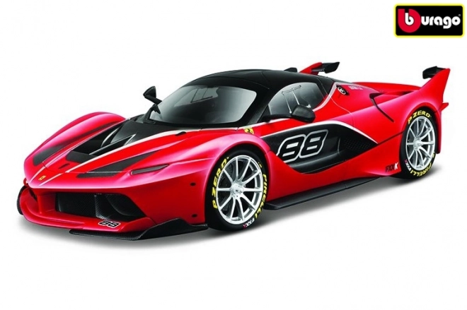 Kovový model Ferrari FXX K červená