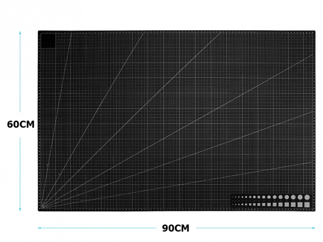 Samolepicí řezací podložka a1 modelovací oboustranná