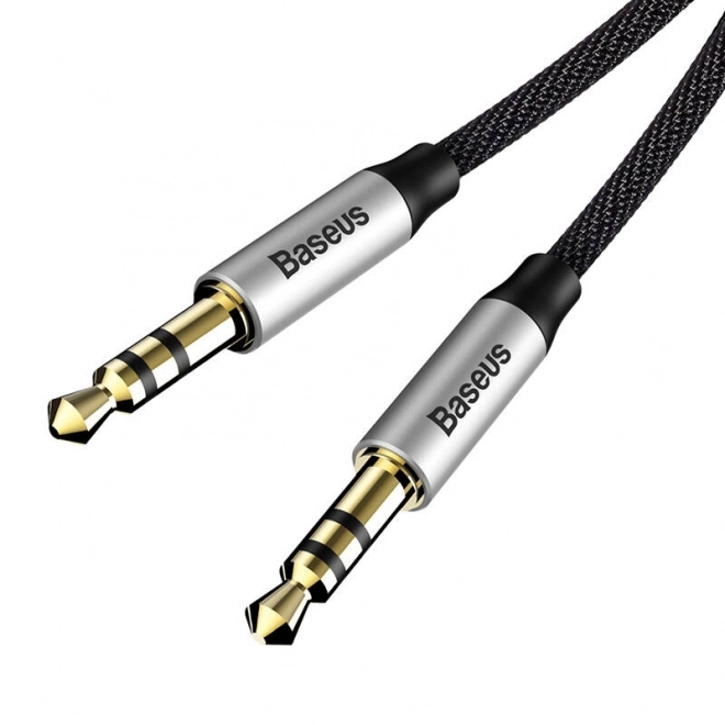 Baseus Yiven Audio kabel 3,5 samec Audio M30 1,5 m - stříbrno-šedý