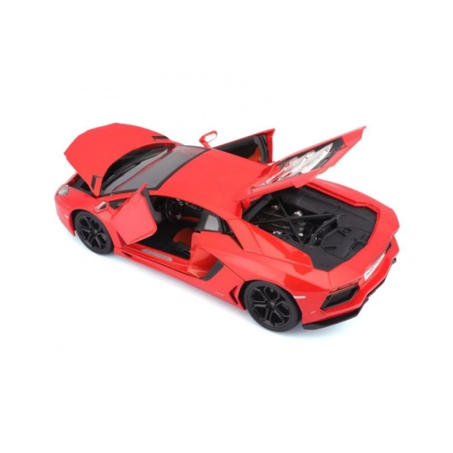 Bburago Lamborghini Aventador 1:18 oranžová 18-11033