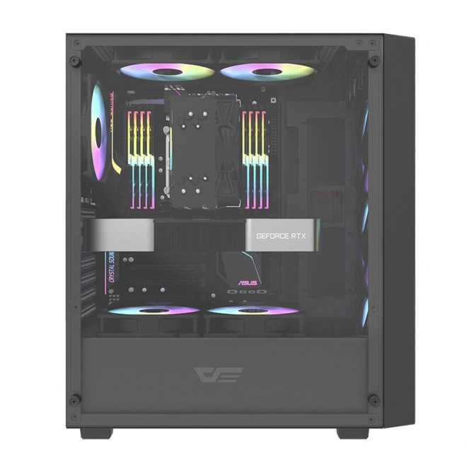 Počítačová skříň Darkflash DK353 ATX Black