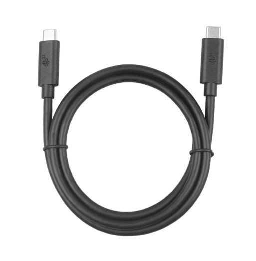 Kabel USB C-USB C 1m 100W 5Gbps USB 3.1 černý