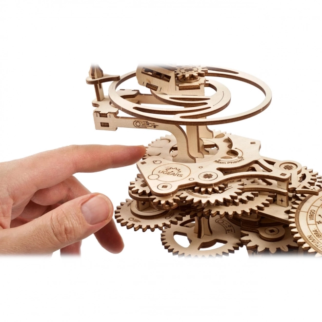 Ugears 3D dřevěné mechanické puzzle Tellurium