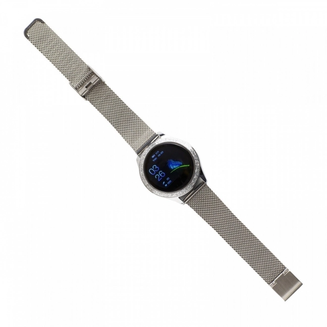 Oro Smartwatch Crystal Silver