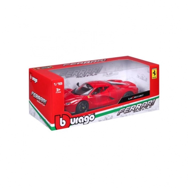 Bburago 1:18 La Ferrari červená