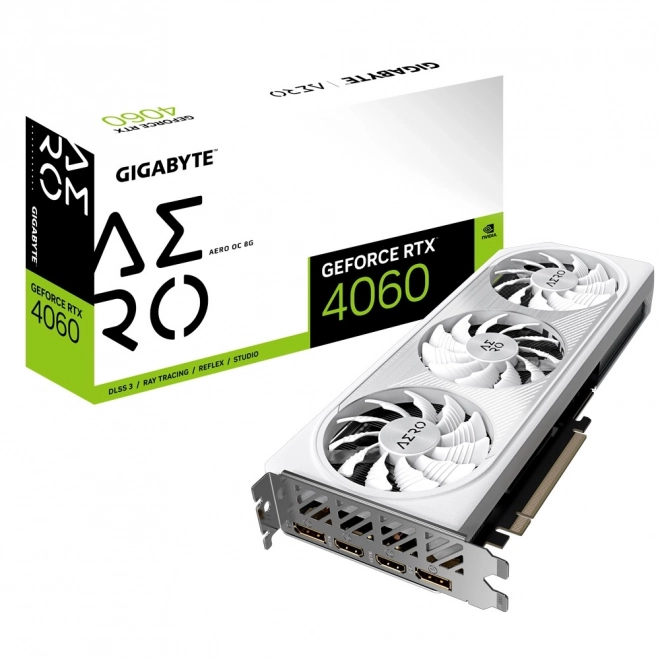 Grafická karta GeForce RTX 4060 AERO OC 8G GDDR6 128bit 2DP/2HDMI