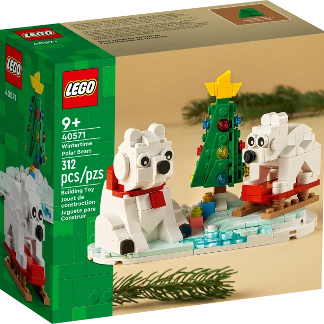 LEGO Classic 40571 Lední medvědi o Vánocích