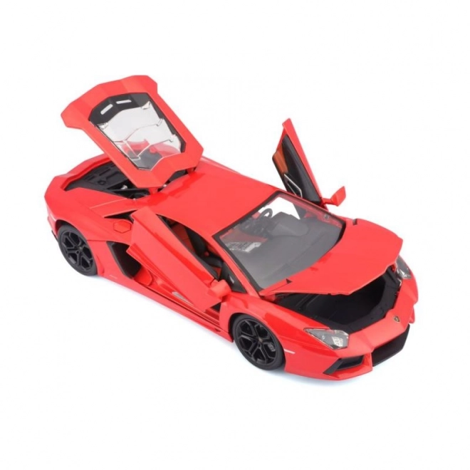 Bburago Lamborghini Aventador 1:18 oranžová 18-11033