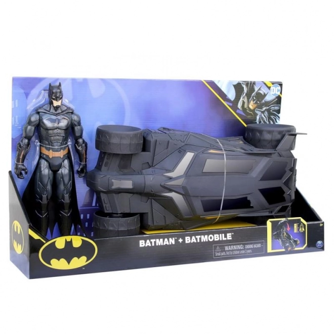 Batmobil s figurkou Batmana 30 cm