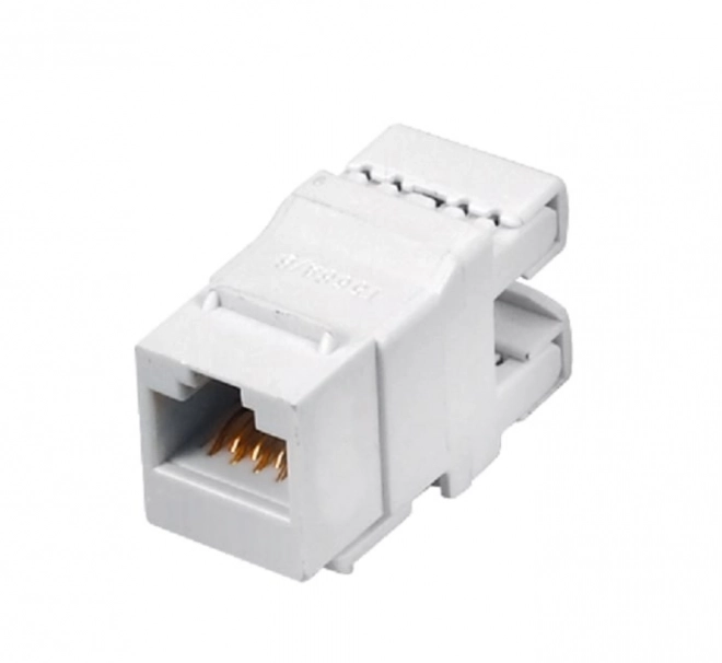 RJ45 cat.6 UTP keystone zásuvka