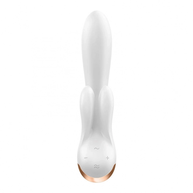 Vibrátor Satisfyer Double Flex (bílý)