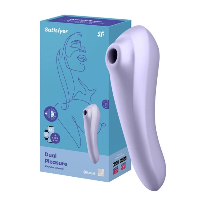 Vibrátor Satisfyer Dual Pleasure  (fialový)