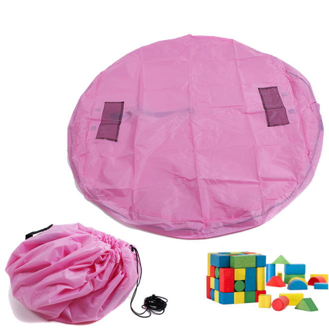 Dětská bloková podložka / taška - velká růžová