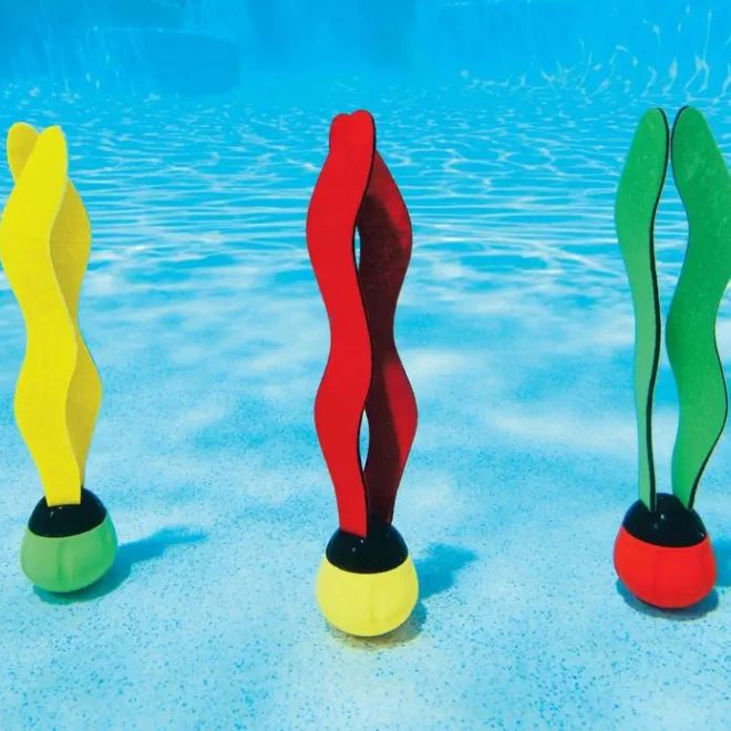 Zábavné míčky na potápění - 3 kusy