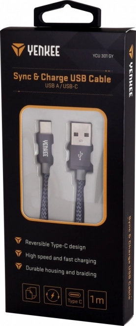 Přenos dat kabelem USB A 2.0 / USB C 480Mb/s /3A