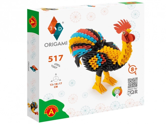 Alexander kreativní sada Origami 3D Kohout