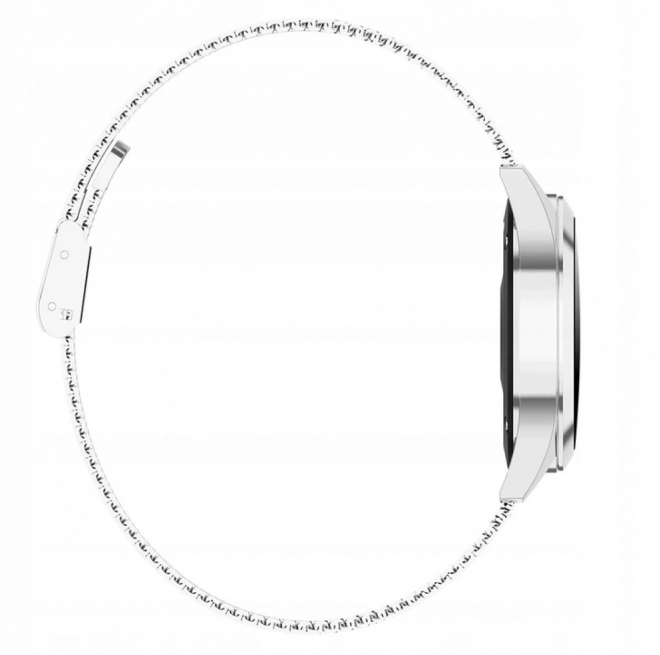 Oro Smartwatch Crystal Silver