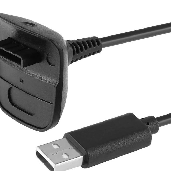 Nabíjecí kabel pro xbox 360 usb pad play charge