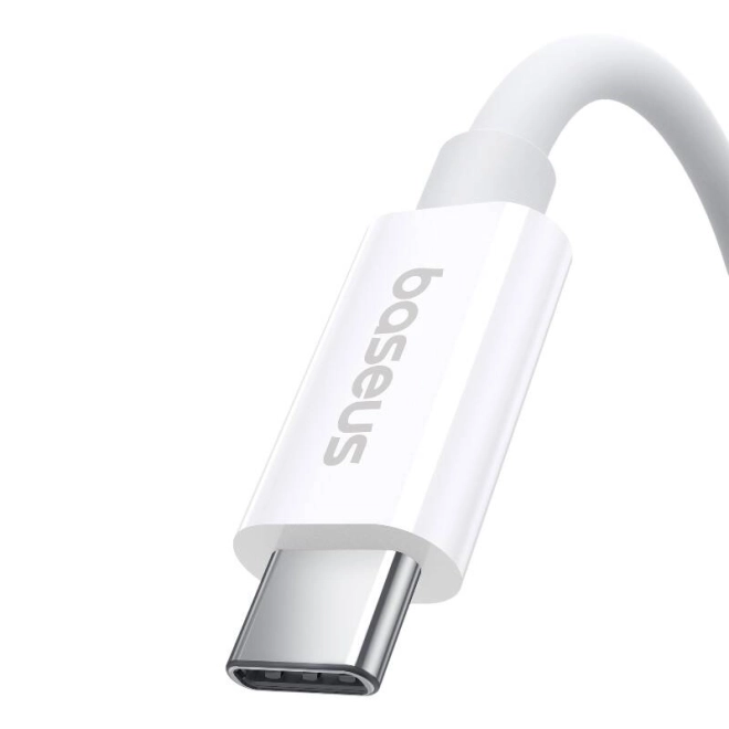 rychlonabíjecí kabel Baseus Superior 2 USB-C na USB-C 240W, 1,8 m (bílý)