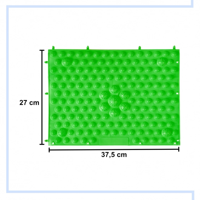 Smyslová masážní korekční podložka zelená