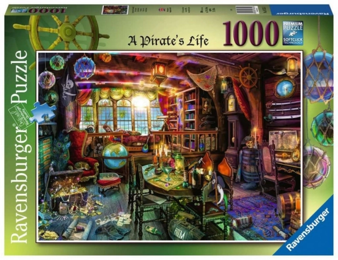 Ravensburger puzzle Pirátský život 1000 dílků