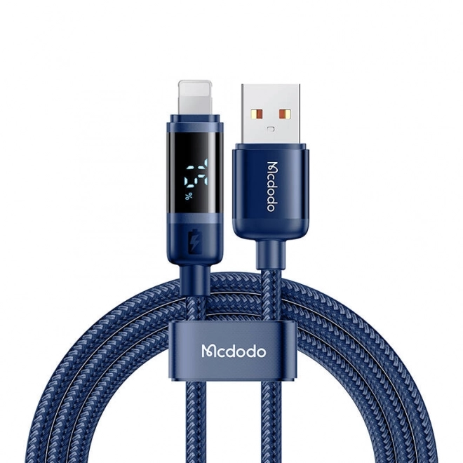 Mcdodo CA-5001 Kabel USB-A na Lightning, 100 W, 1,2 m (modrý)