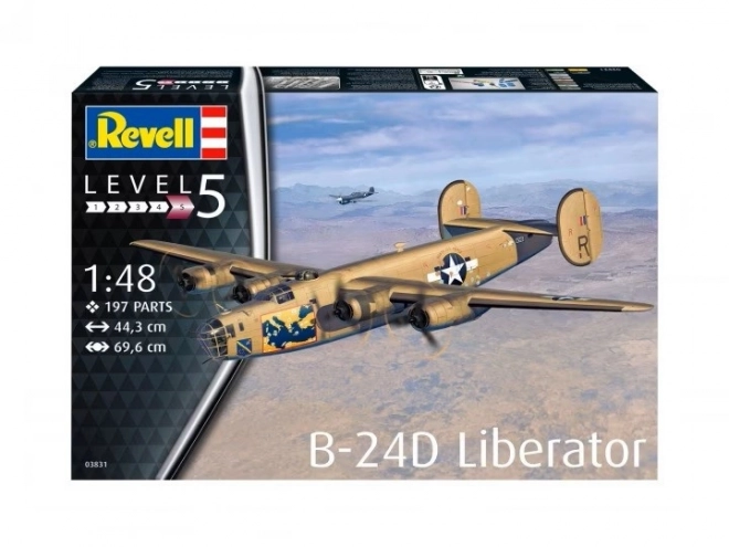 Plastikový model letadla B-24D Liberator 1/48