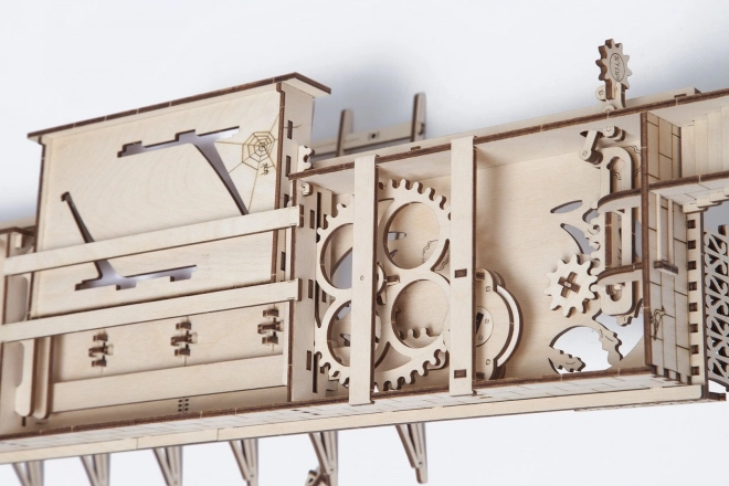 Ugears 3D puzzle - Nádraží 196 dílků