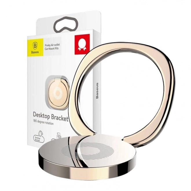 Baseus Privity Ring Bracket -zlatý