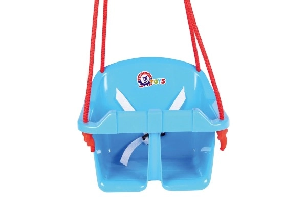 Houpačka Baby plast nosnost 20kg 36x30x29cm 24m+ – Zelená