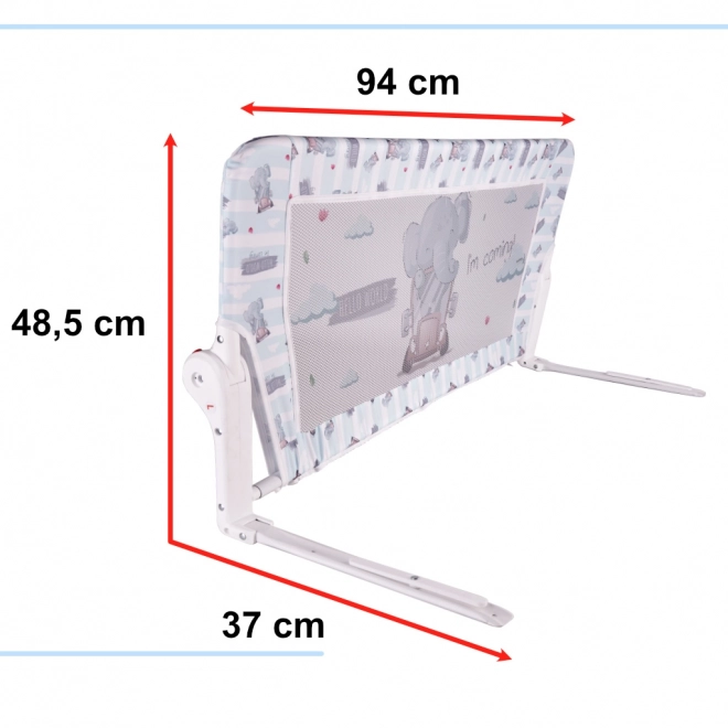 Bezpečnostní zábrana k posteli 90 cm slon